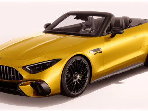Mercedes-Benz SL 63 AMG 2023 3D Model