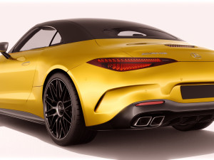 Mercedes-Benz SL 63 AMG 2023 3D-Modell