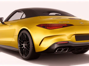 Mercedes-Benz SL 63 AMG 2023 3D Model