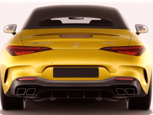 Mercedes-Benz SL 63 AMG 2023 3D Model