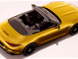 Mercedes-Benz SL 63 AMG 2023 3D-Modell