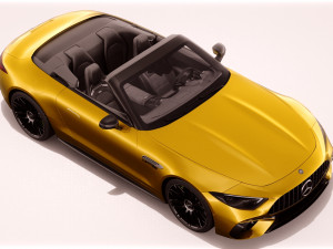 Mercedes-Benz SL 63 AMG 2023 3D-Modell