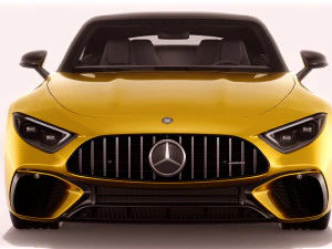 Mercedes-Benz SL 63 AMG 2023 3D Model