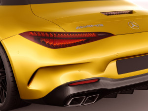 Mercedes-Benz SL 63 AMG 2023 3D-Modell