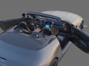 Mercedes-Benz SL 63 AMG 2023 3D-Modell