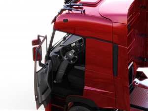 Renault Trucks T High with trailer 3D Модель