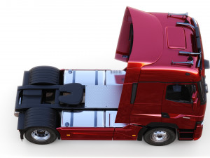 Renault Trucks T High with trailer 3D Модель