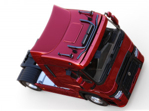 Renault Trucks T High with trailer 3D Модель
