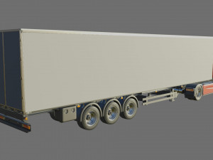 Renault Trucks T High with trailer 3D Модель