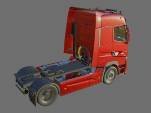 Renault Trucks T High with trailer 3D Модель