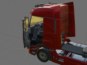 Renault Trucks T High with trailer 3D Модель