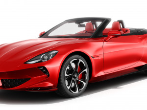 MG Cybersteer 2024 with interior Model 3D