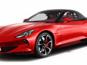 MG Cybersteer 2024 with interior Model 3D