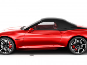 MG Cybersteer 2024 with interior Model 3D