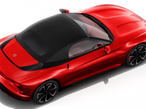 MG Cybersteer 2024 with interior Model 3D