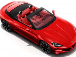 MG Cybersteer 2024 with interior Model 3D