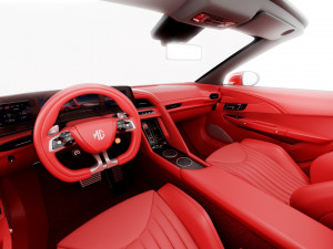 MG Cybersteer 2024 with interior Model 3D