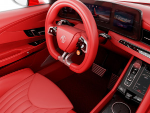 MG Cybersteer 2024 with interior Model 3D