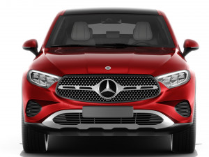 Mercedes-Benz GLC Coupe 2024 with interior 3D 모델