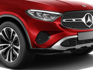 Mercedes-Benz GLC Coupe 2024 with interior 3D 모델