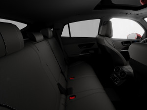 Mercedes-Benz GLC Coupe 2024 with interior 3D 모델