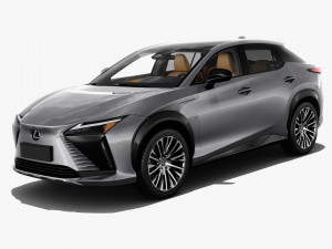 Lexus RZ 450e 2023 with interior 3Dモデル