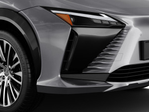 Lexus RZ 450e 2023 with interior 3D 모델