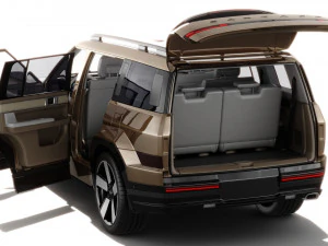 Hyundai Santa Fe 2024 with interior 3D Model