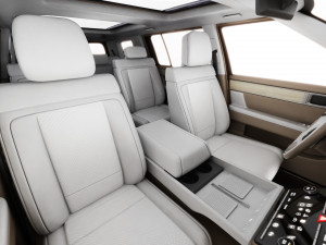 Hyundai Santa Fe 2024 with interior 3D Модель
