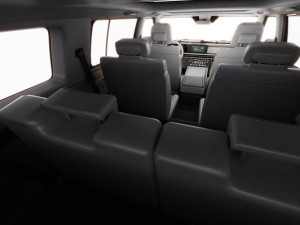 Hyundai Santa Fe 2024 with interior 3D Модель