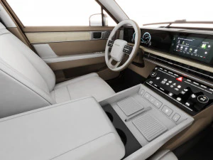 Hyundai Santa Fe 2024 with interior 3D Model