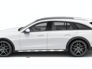 Mercedes-Benz E-class Estate 2024 All-terrain with interior Modelo 3D