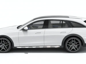 Mercedes-Benz E-class Estate 2024 All-terrain with interior 3D Model