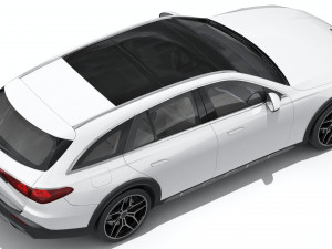 Mercedes-Benz E-class Estate 2024 All-terrain with interior Modelo 3D