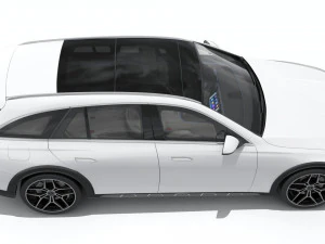 Mercedes-Benz E-class Estate 2024 All-terrain with interior 3D Model