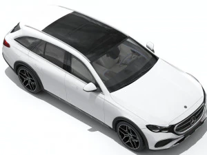 Mercedes-Benz E-class Estate 2024 All-terrain with interior 3D Model