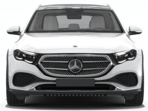 Mercedes-Benz E-class Estate 2024 All-terrain with interior 3D Model