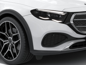Mercedes-Benz E-class Estate 2024 All-terrain with interior Modelo 3D