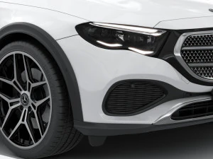Mercedes-Benz E-class Estate 2024 All-terrain with interior 3D Model