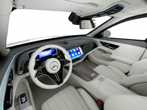 Mercedes-Benz E-class Estate 2024 All-terrain with interior Modelo 3D