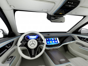 Mercedes-Benz E-class Estate 2024 All-terrain with interior Modelo 3D