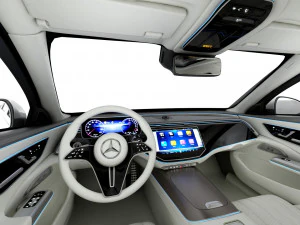 Mercedes-Benz E-class Estate 2024 All-terrain with interior 3D Model