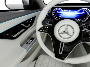 Mercedes-Benz E-class Estate 2024 All-terrain with interior 3D Model