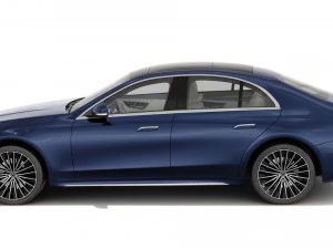 Mercedes-Benz E-class exclusive 2024 with interior 3D Model