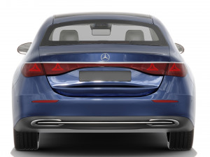Mercedes-Benz E-class exclusive 2024 with interior 3D 模型