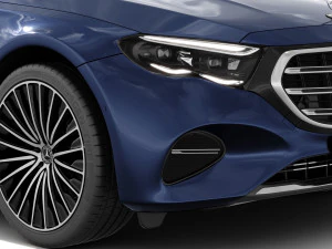 Mercedes-Benz E-class exclusive 2024 with interior 3D Model