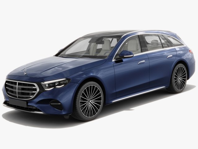 Mercedes-Benz E-class Estate 2024 exclusive line with interior 3D Model .c4d .max .obj .3ds .fbx .stl .blend 