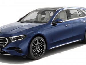 Mercedes-Benz E-class Estate 2024 exclusive line with interior 3D Model
