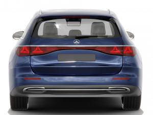 Mercedes-Benz E-class Estate 2024 exclusive line with interior 3D Model