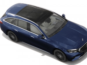 Mercedes-Benz E-class Estate 2024 exclusive line with interior 3D Model